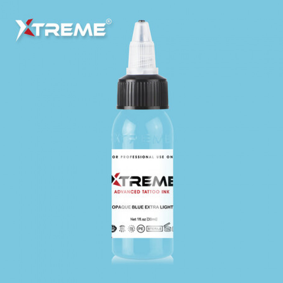 Тату краска Xtreme Ink Opaque Blue Extra Light